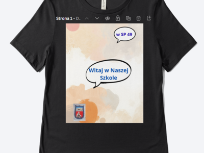 koszulka z logo, kubek z logo
