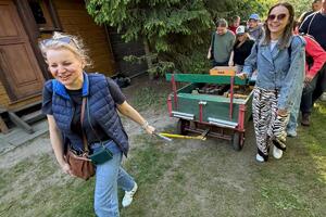Uczniowie uczestniczą w zajęciach